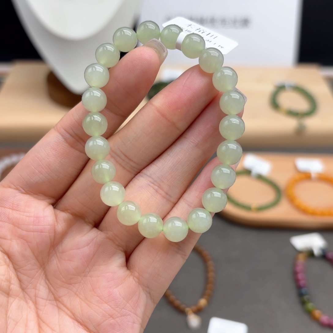 和田玉手链未镶嵌