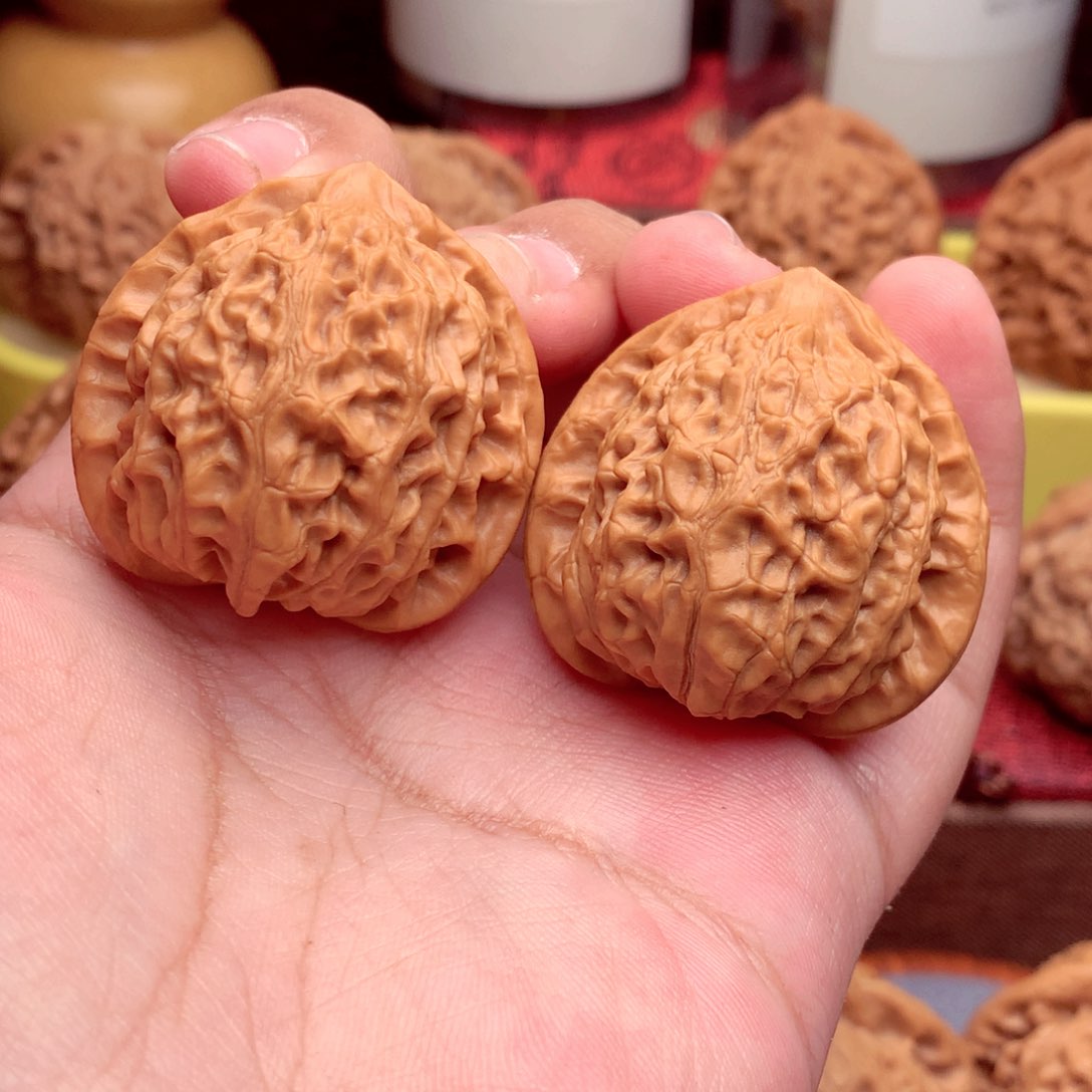 文玩核桃把件金牛37尺寸/16号