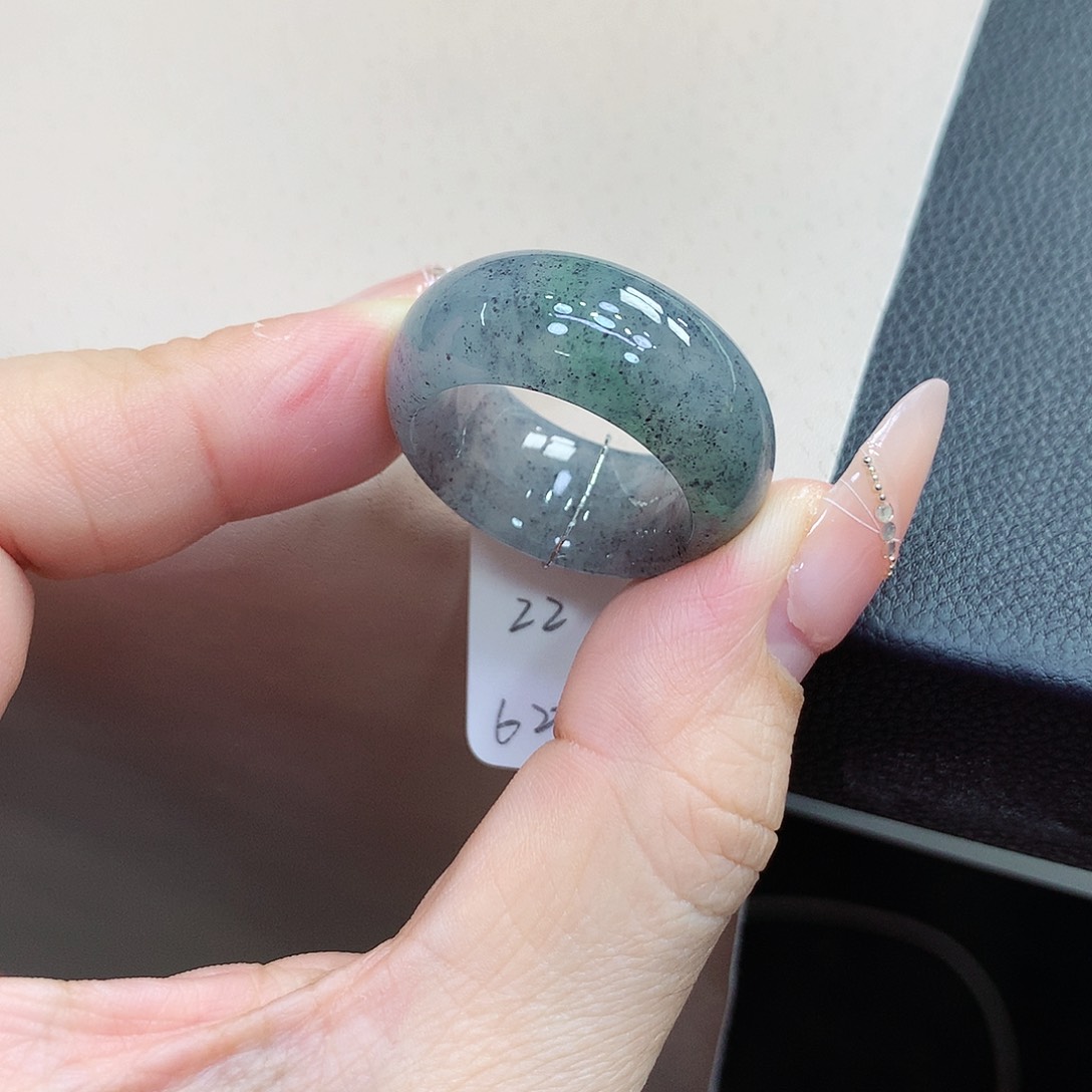 未镶嵌戒指翡翠22号