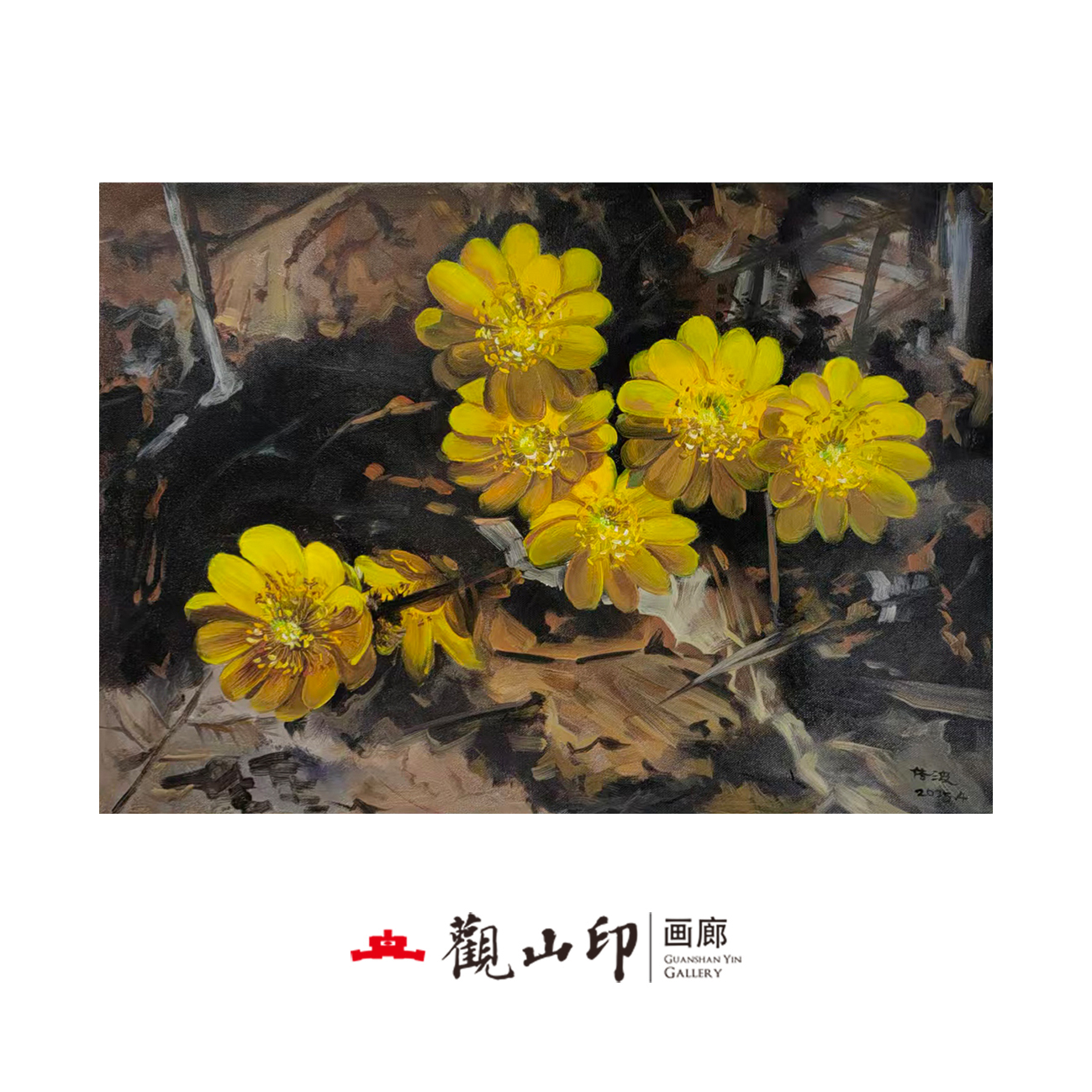 WCB原创手绘油画80x58cm意式轻奢风餐厅沙发背景挂画2333