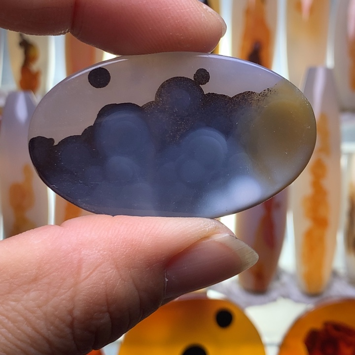 玛瑙/玉髓颈饰未镶嵌165