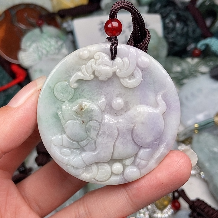 颈饰未镶嵌翡翠翡翠