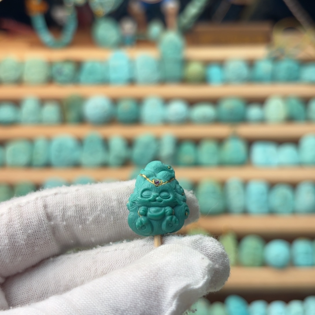 绿松石未镶嵌配饰