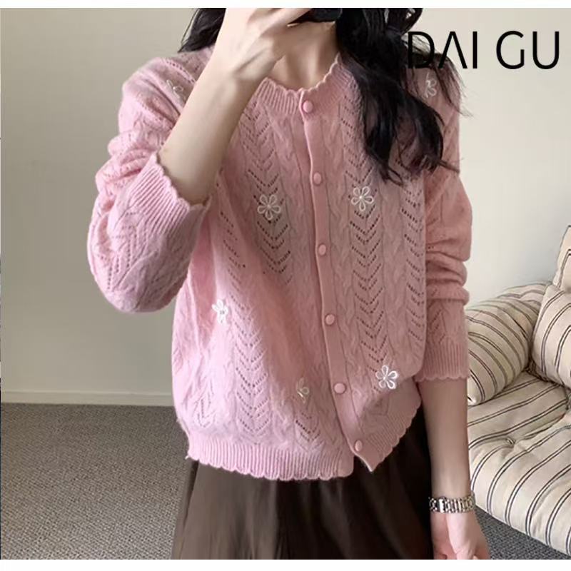 秋冬新款长袖羊毛衫上衣宽松女装保暖显瘦毛衣打底B3653