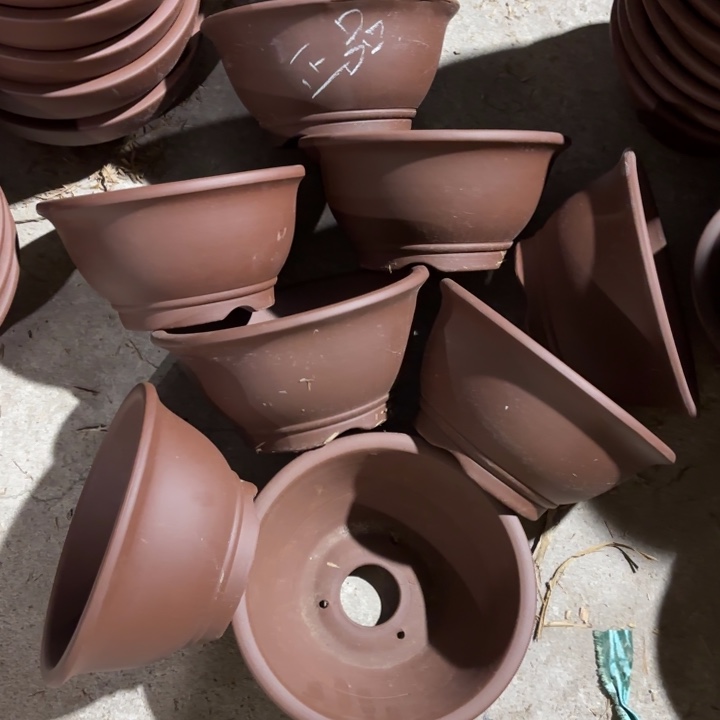 紫砂花盆100-8。    20-10。 