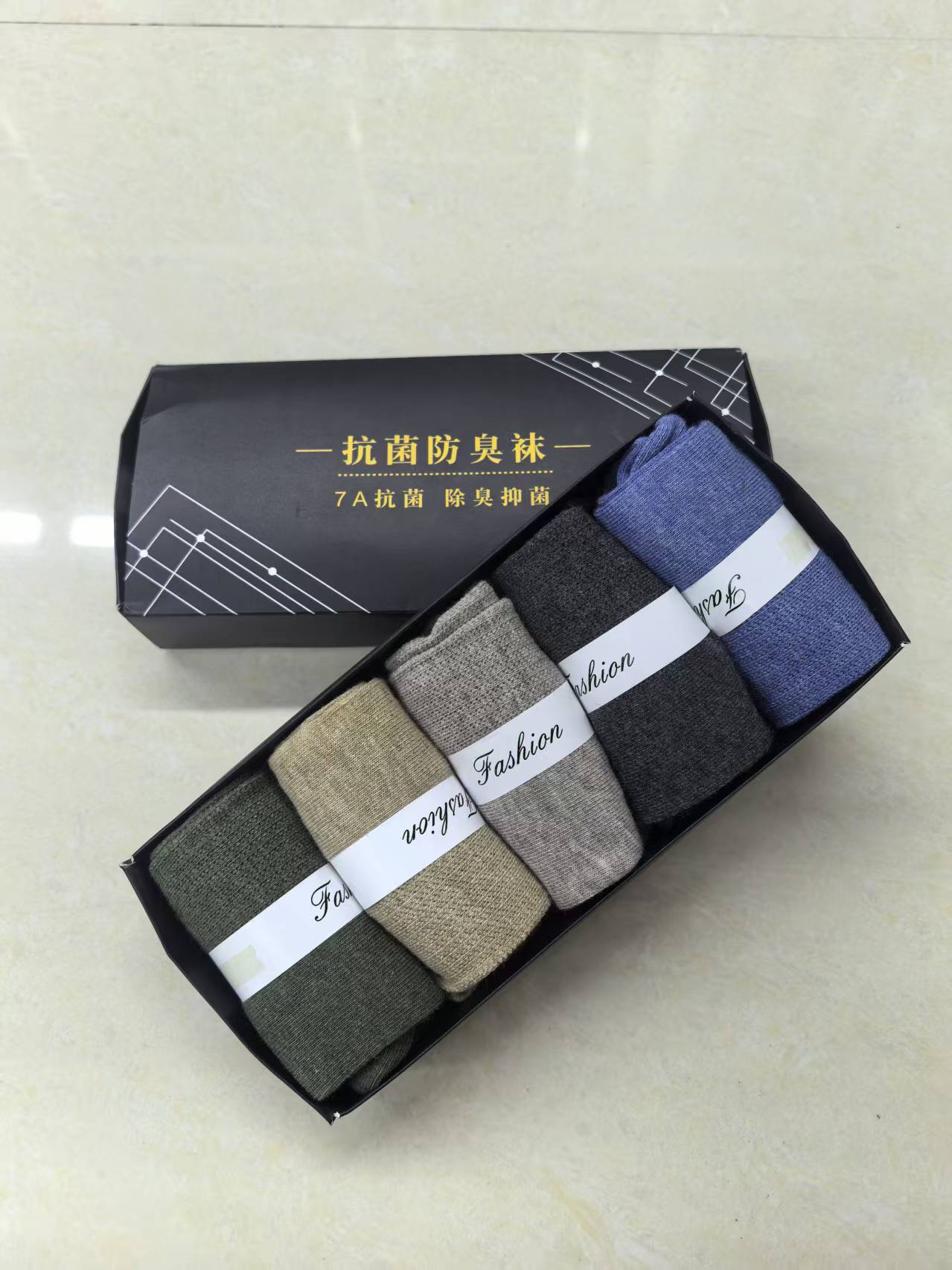 男士防臭袜吸汗透气