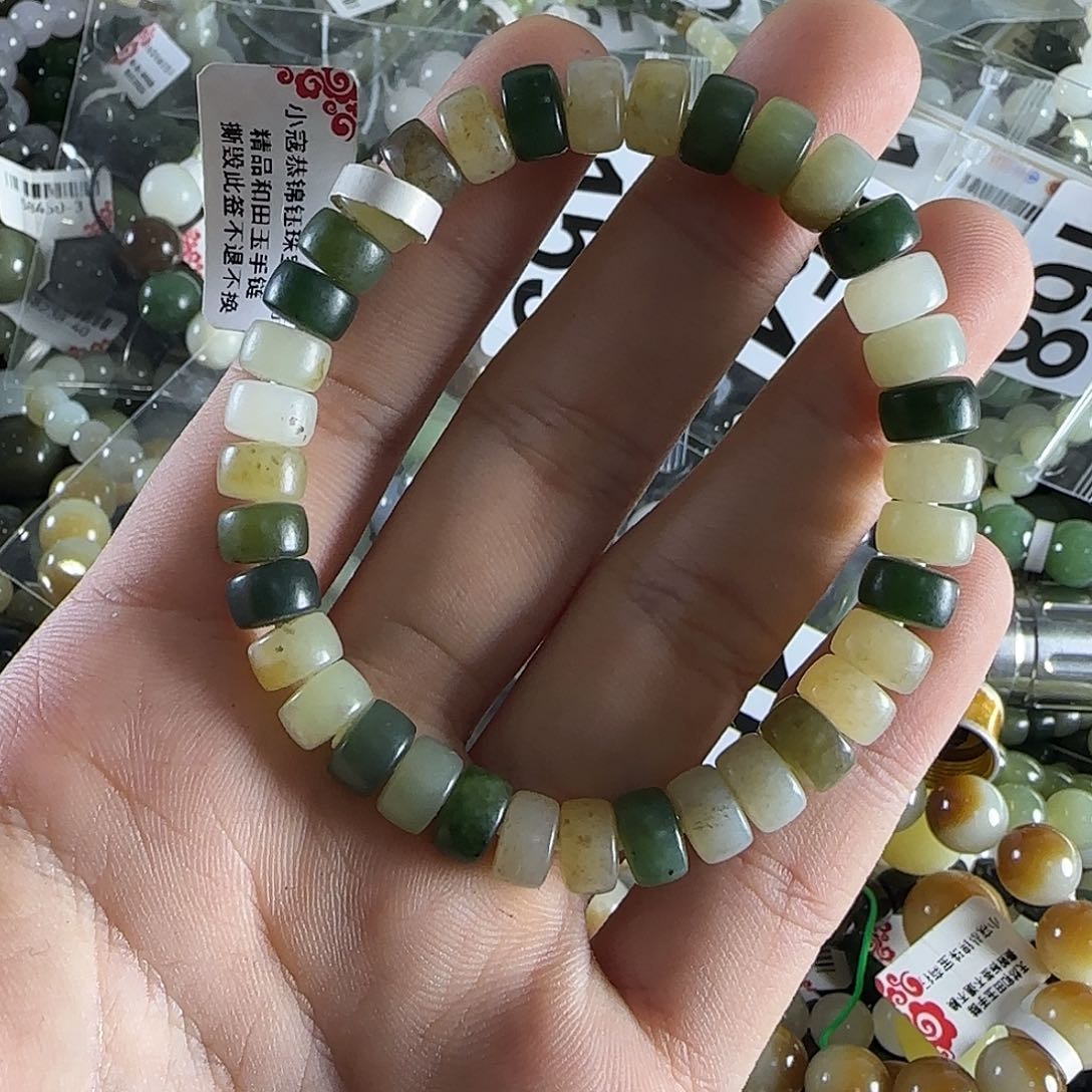 和田玉手链未镶嵌152