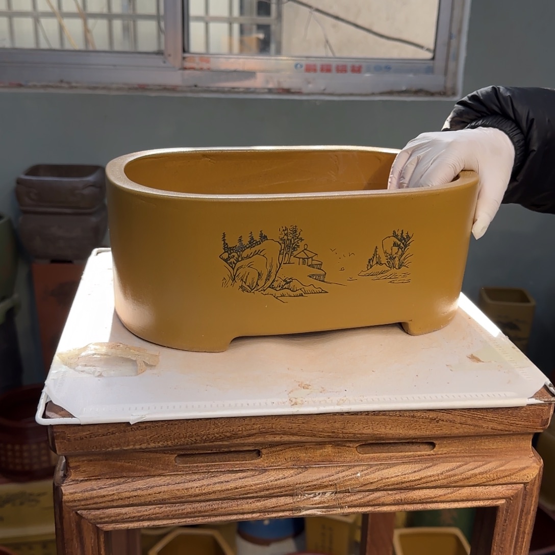 紫砂花盆紫砂口径31