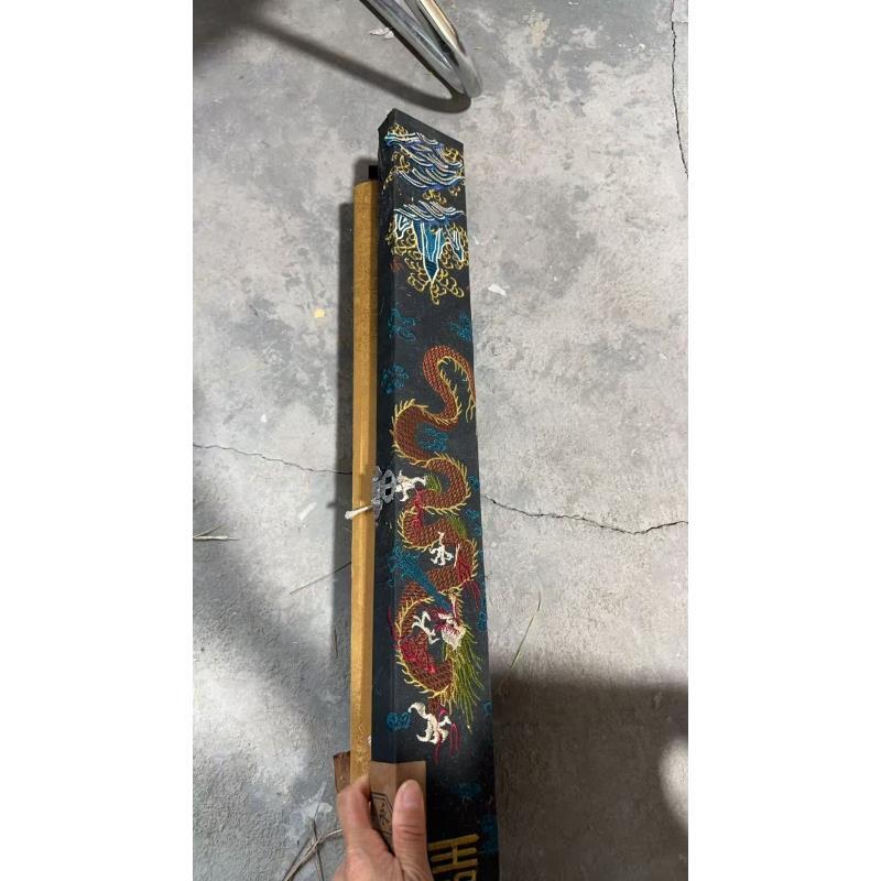 精品摆件长刺绣龙盒开