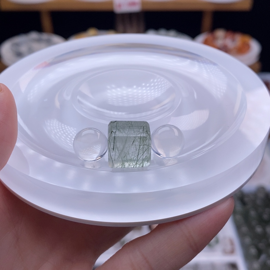 用***6手链水晶未镶嵌定制打孔