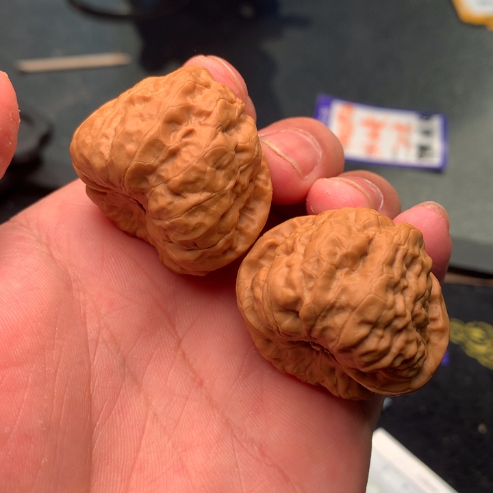 文玩核桃把件75号39蛤蟆头