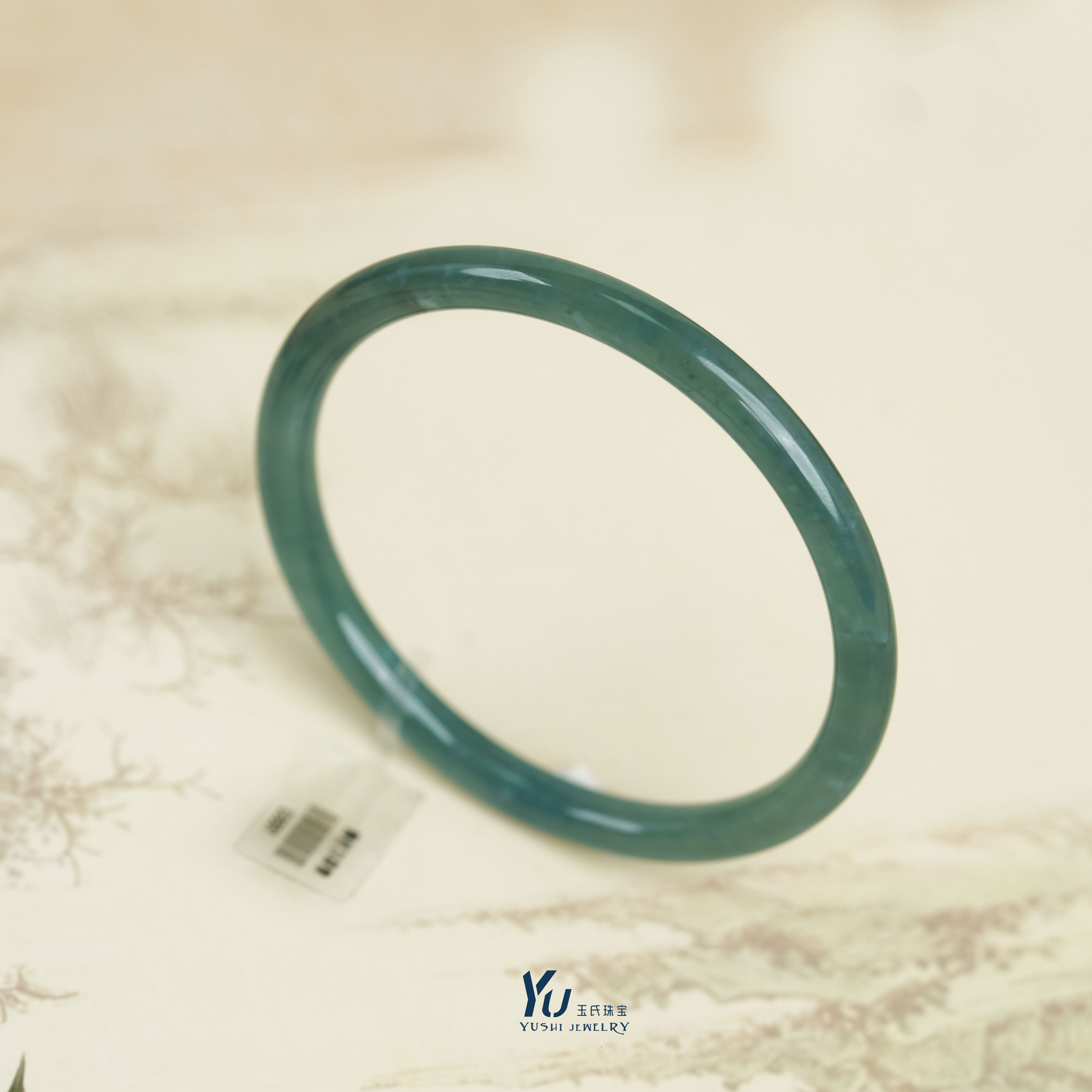 【玉总珠宝】翡翠叮当镯手镯高级感小众礼物多样性发一 CAN1200391