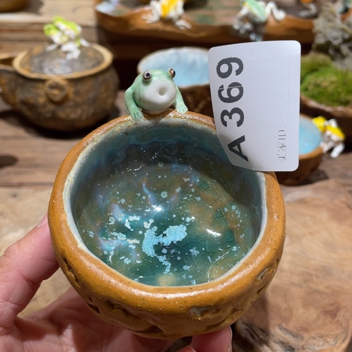 手工制作陶瓷茶具茶杯仿生茶器
