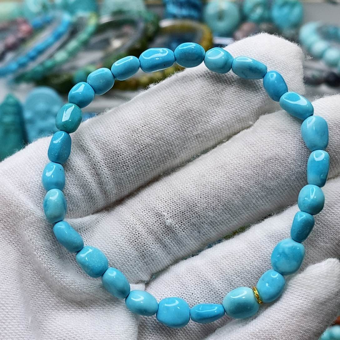 绿松石珠宝奇石未镶嵌