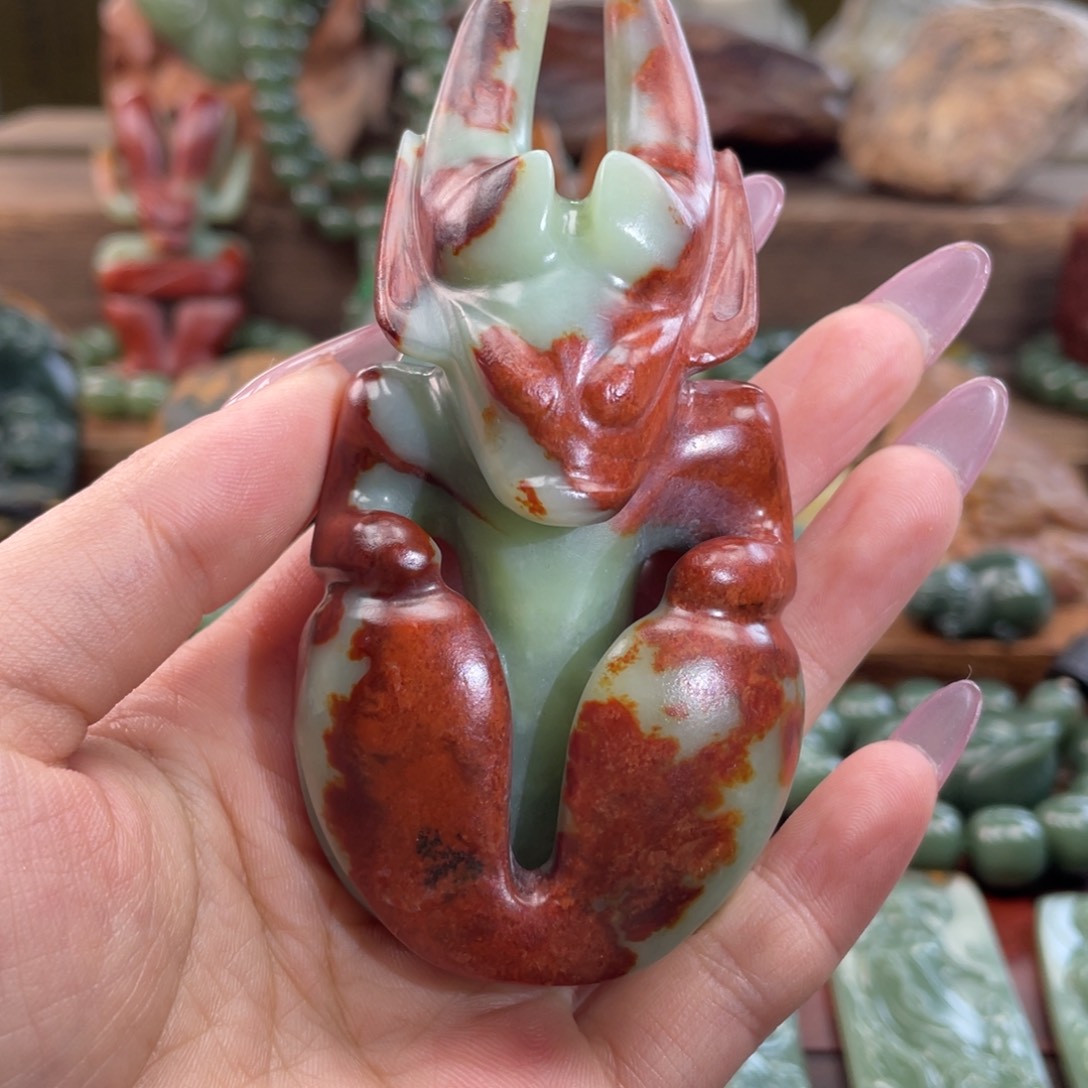 岫岩河磨玉（透闪石质玉）把件未镶嵌7****3