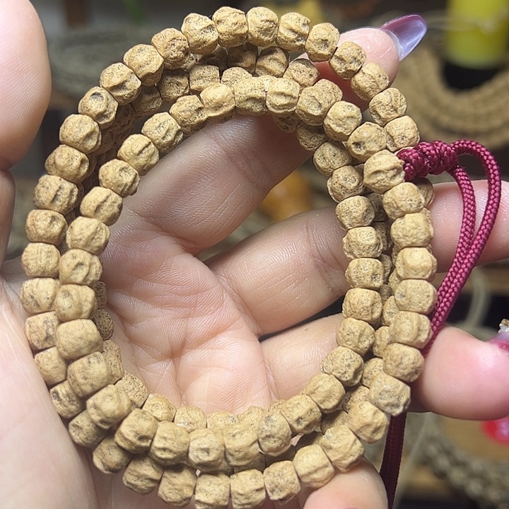 柏香籽/百香籽吊坠麻皮鬼3