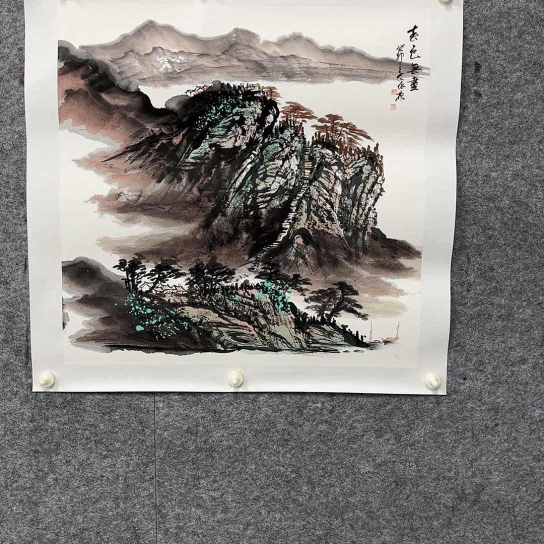 国画亲笔手绘原创