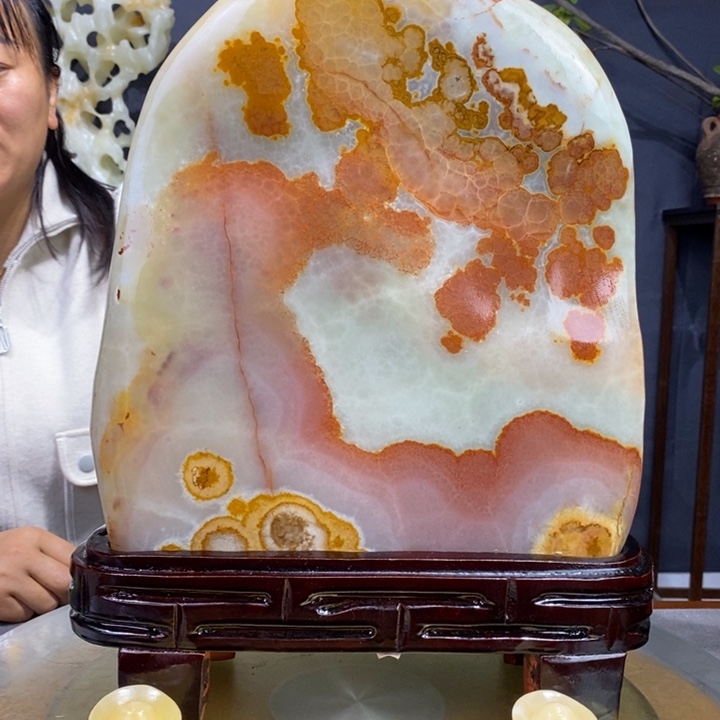 石材精品古青石摆件