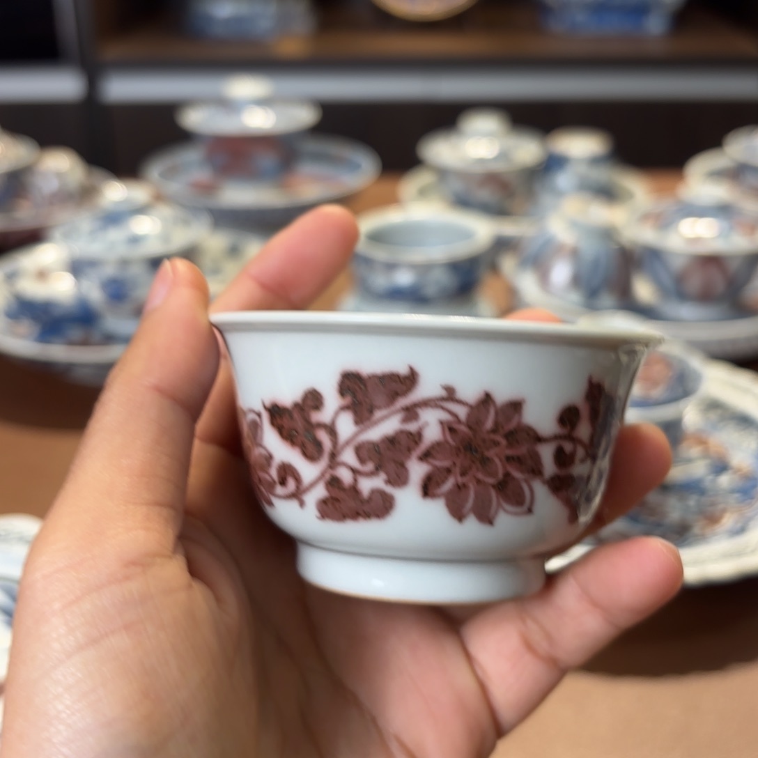 霜**6景德镇手工手绘茶具