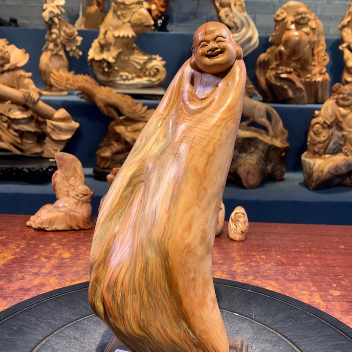 柏木（崖柏）根雕摆件