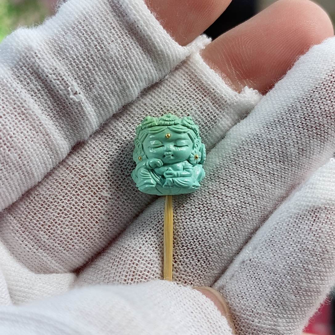 绿松石珠宝奇石未镶嵌