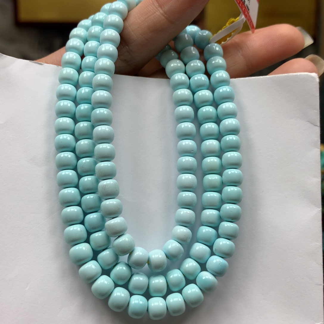 绿松石长链未镶嵌