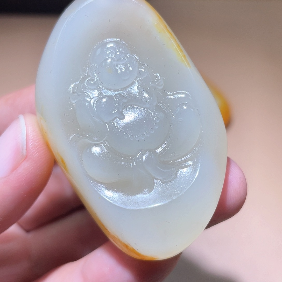 和田玉颈饰未镶嵌A7 