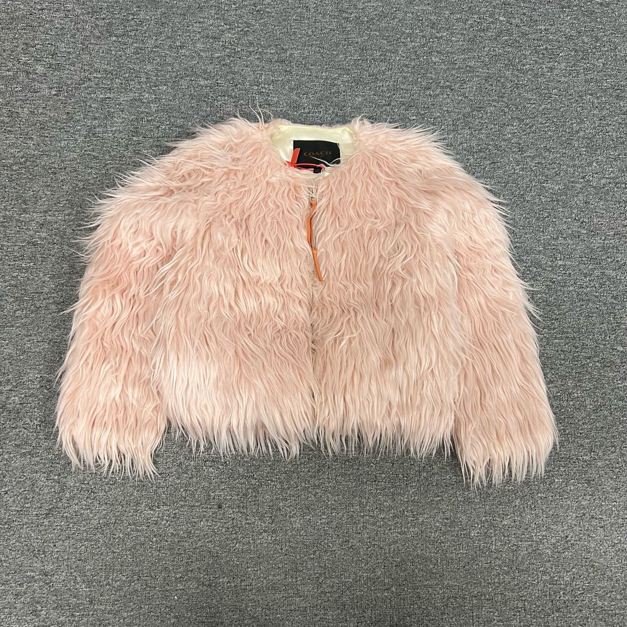 99新 AMIPARIS Coach 蔻驰 毛绒外套 99新 S码