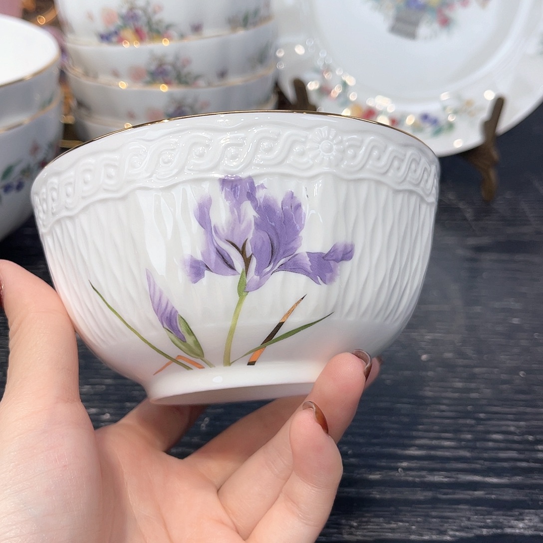 奇***界骨瓷饭碗10个//////：：：：