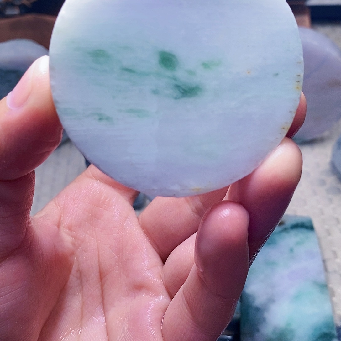 翡翠未镶嵌颈饰888