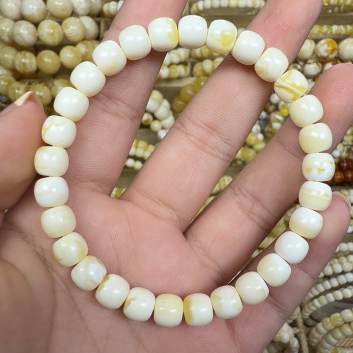 琥珀未镶嵌手绳7m