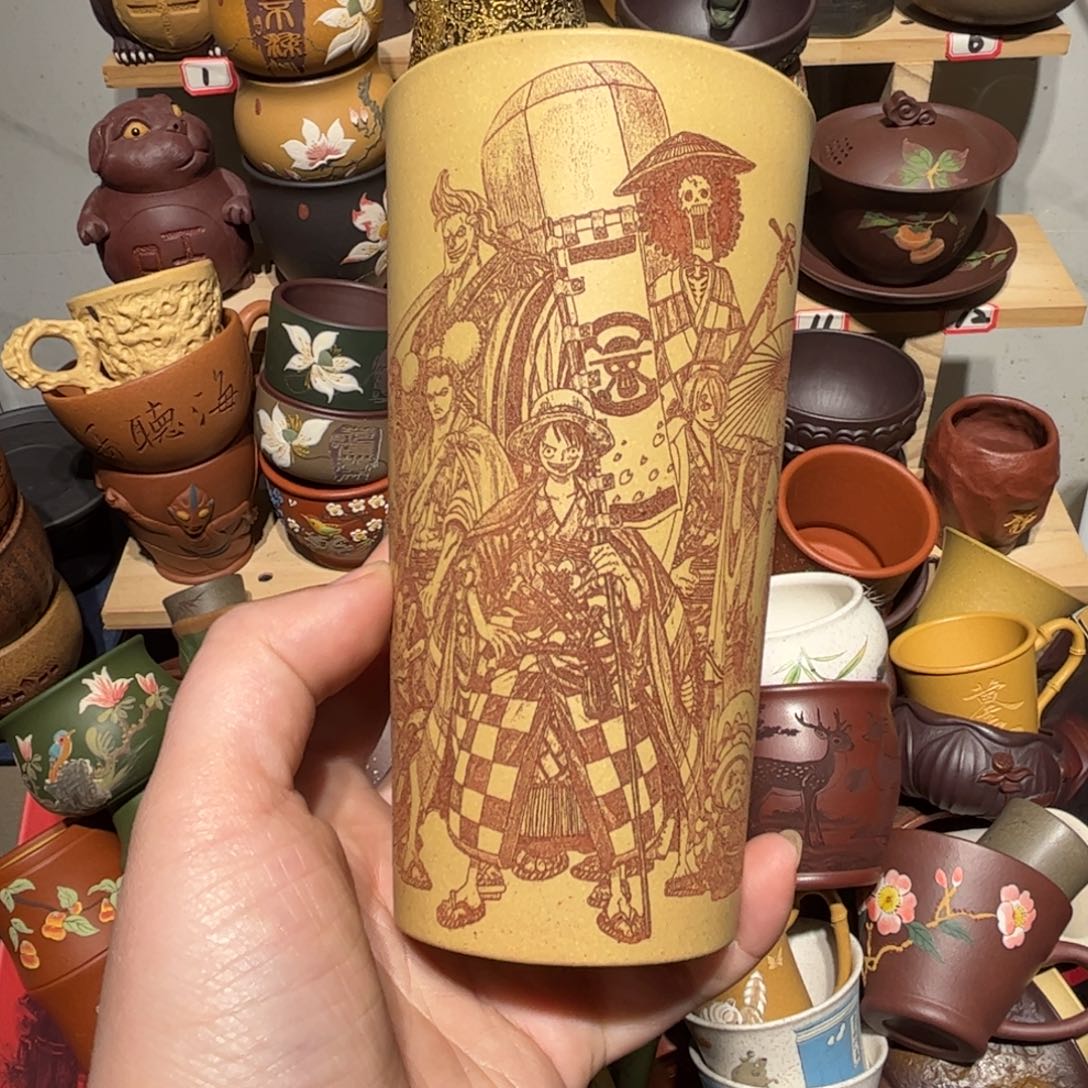 紫砂茶杯宜兴紫砂主人杯