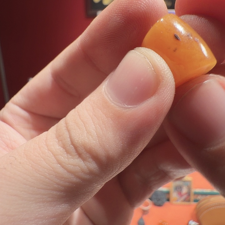 咖***酒琥珀未镶嵌吊坠(不含链)蜜蜡吊坠1111