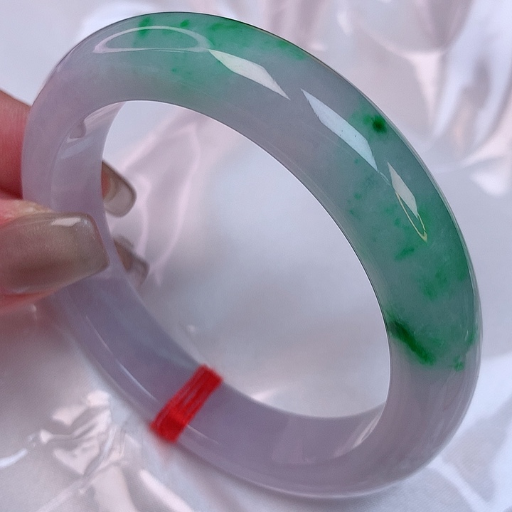 翡翠手镯未镶嵌Q56 翡翠手镯