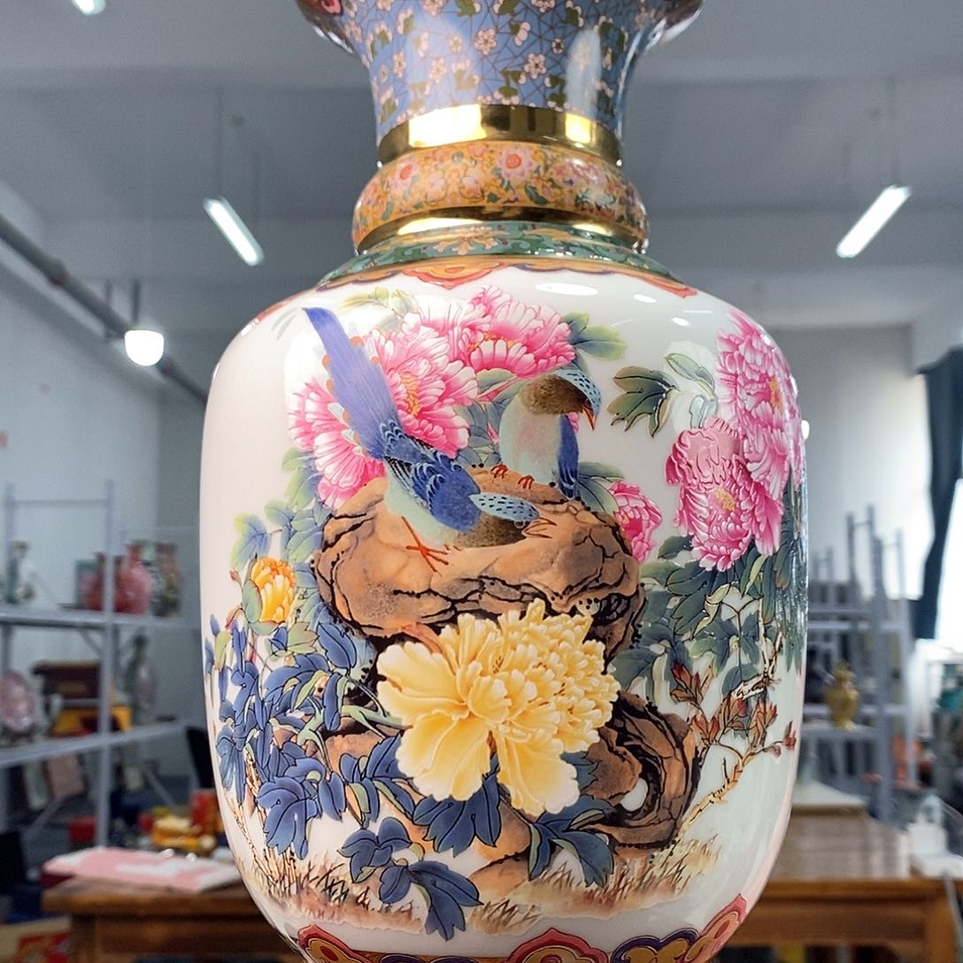 景德镇花瓶陶瓷摆件