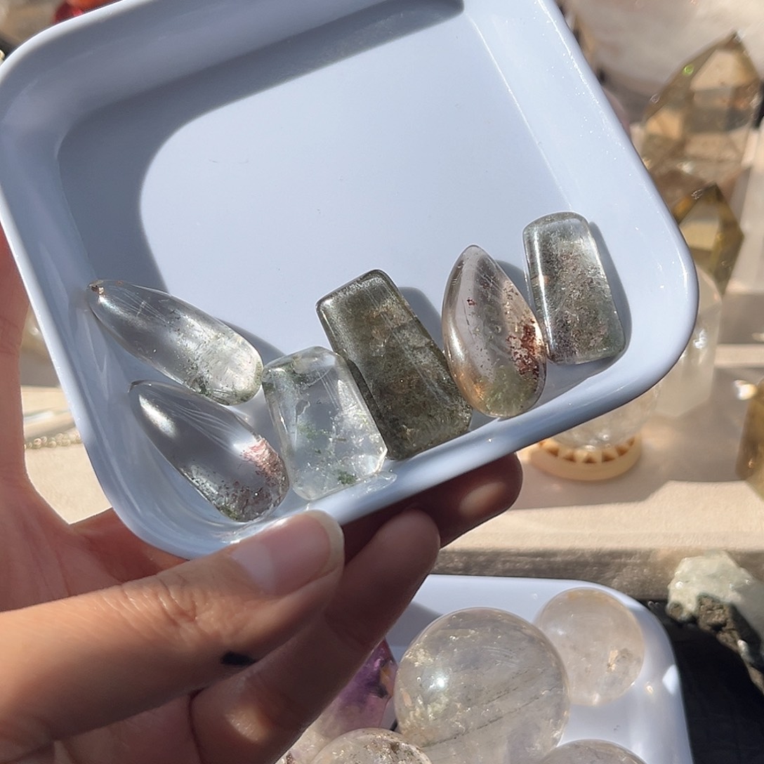 未镶嵌水晶珠宝半成品99幽灵水滴