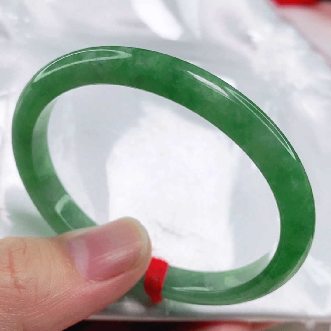 未镶嵌手镯翡翠51圈口贵妃