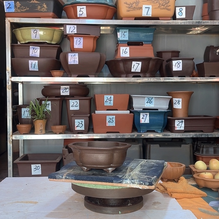 宜兴紫砂花盆花盆