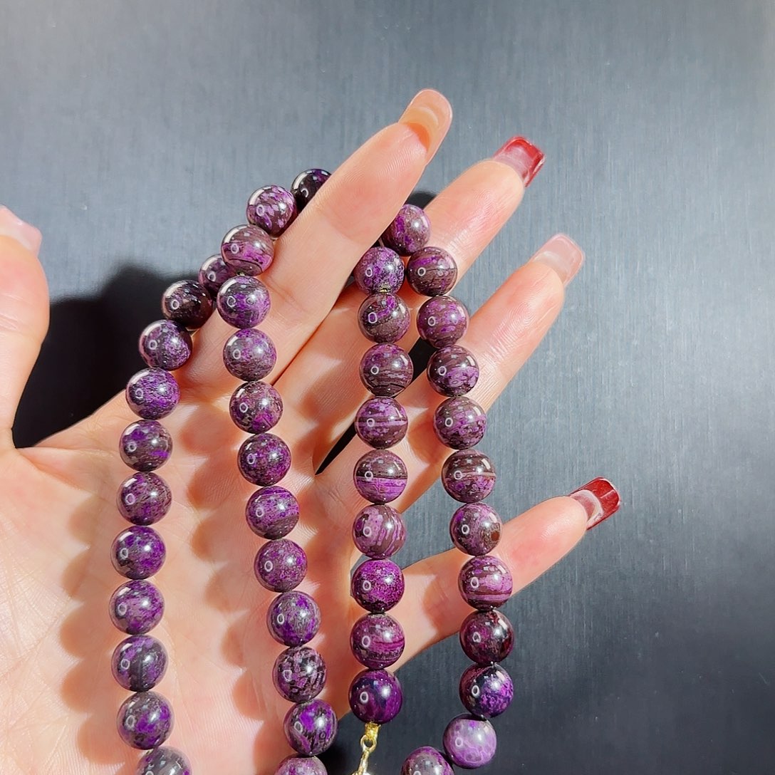 苏纪石（舒俱来）项链k金未镶嵌