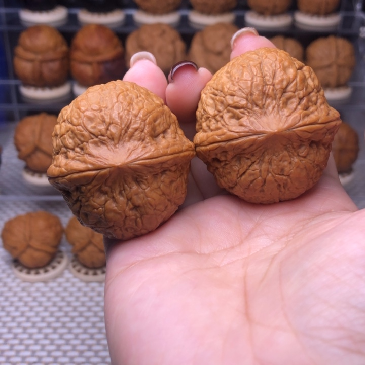 把件文玩核桃20号蟒纹虎头元宝42➕尺