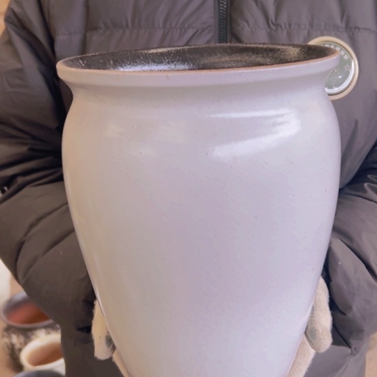 紫砂花盆高28口21—————