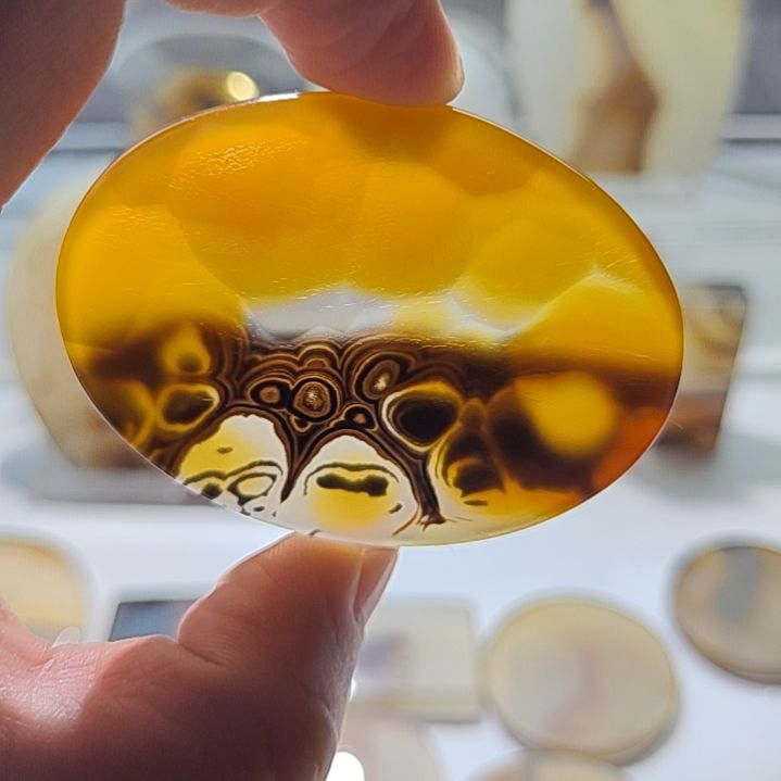 玛瑙/玉髓未镶嵌吊坠(不含链)19号