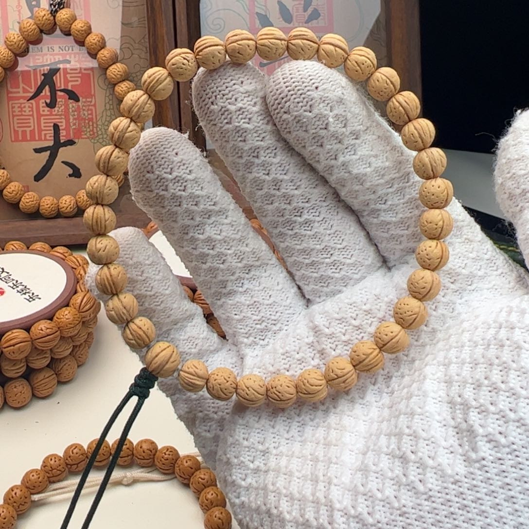 铖***手串桃核0.8加「骄阳」野生桃核手持货头