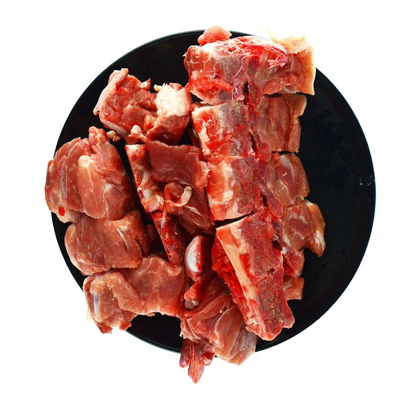 新鲜猪肋排/猪排骨 (带脊骨)约3斤（默认切块）