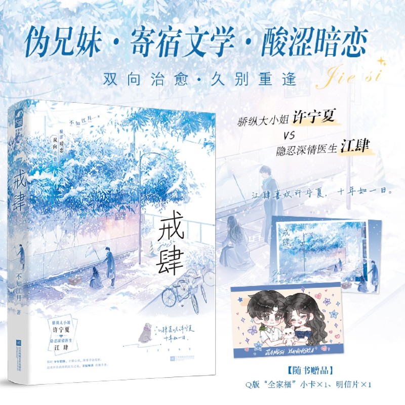 戒肆 骄纵大小姐许宁夏×隐忍深情医生江肆 新华正版 大鱼