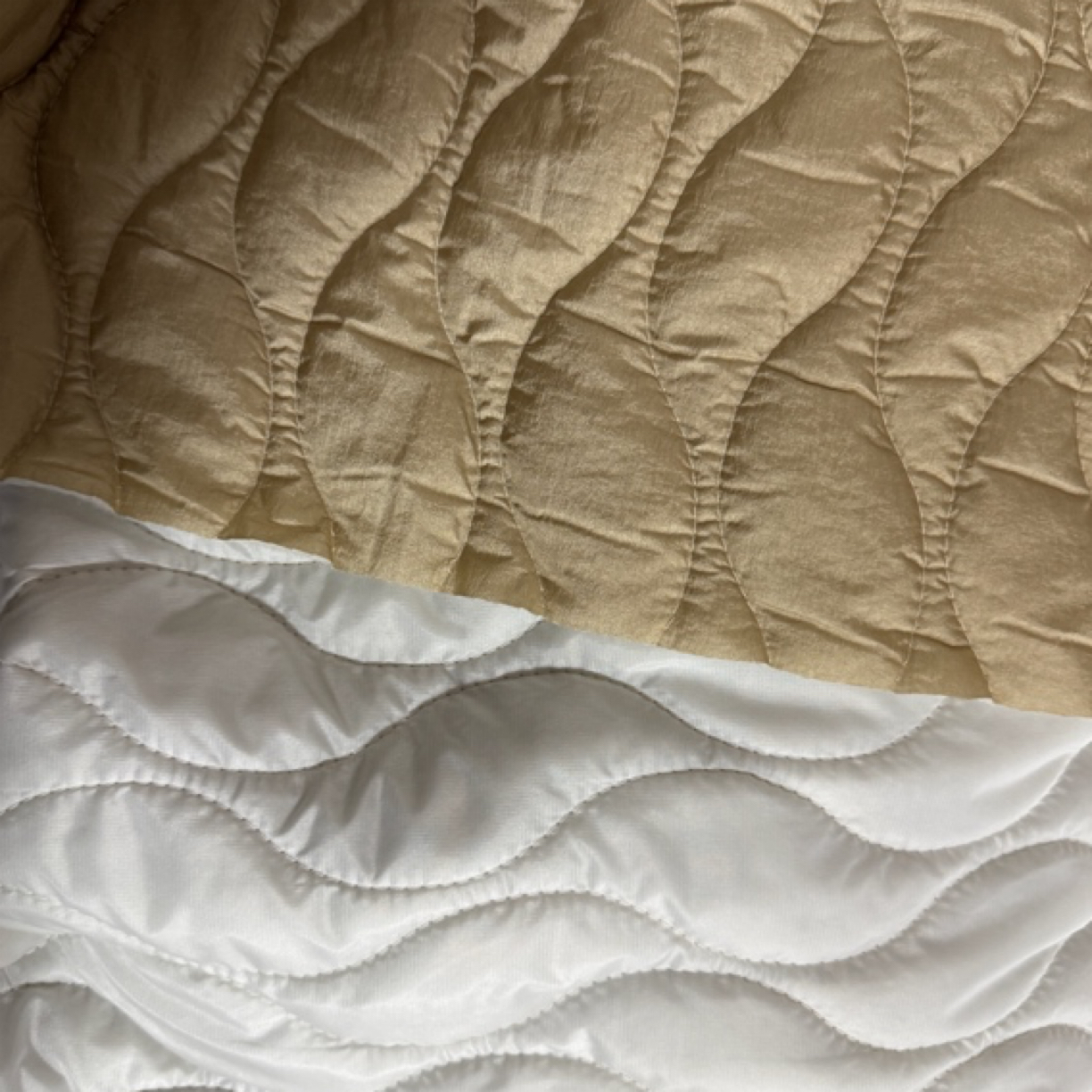 J011夹棉布料十五一米