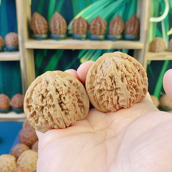 吊坠文玩核桃83平谷楼43尺