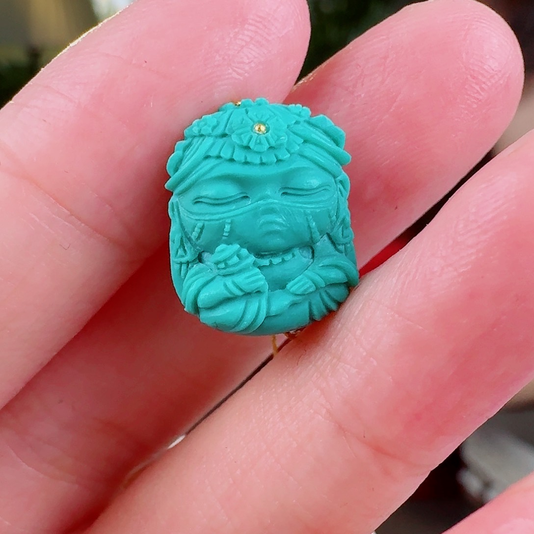 绿松石珠宝奇石未镶嵌