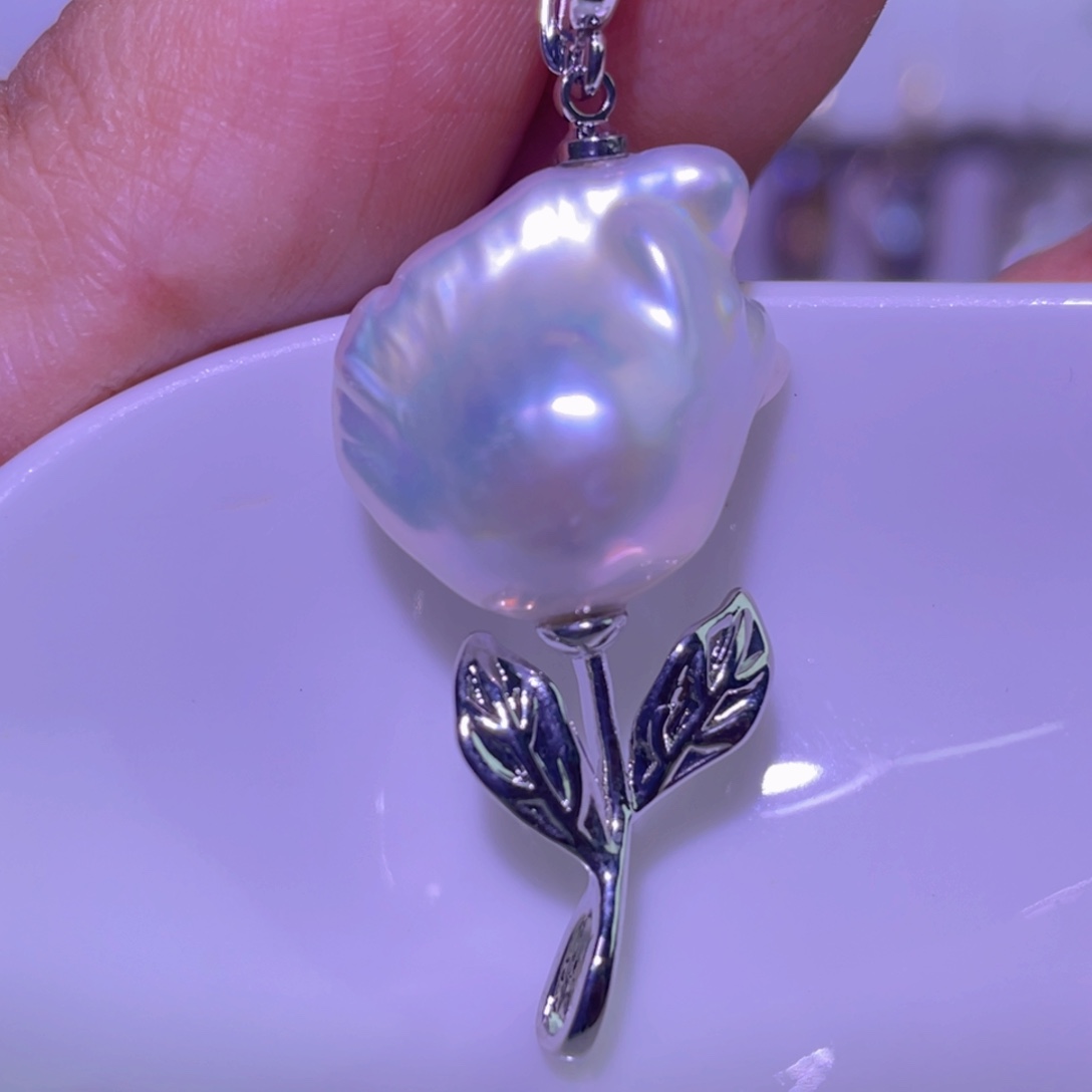 天然淡水珍珠吊坠淡水珍珠未镶嵌