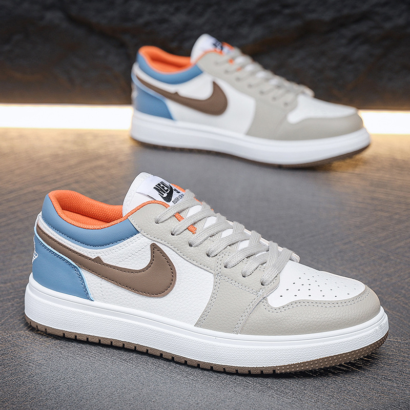 莆田工厂低帮男板鞋low烟灰黑红脚趾dunk休闲运动女潮鞋鞋子